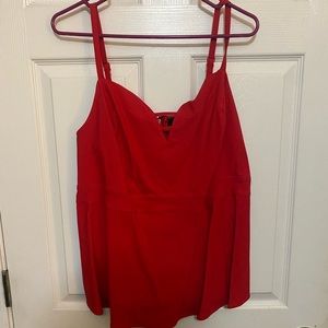 Torrid Bengaline Peplum Cami